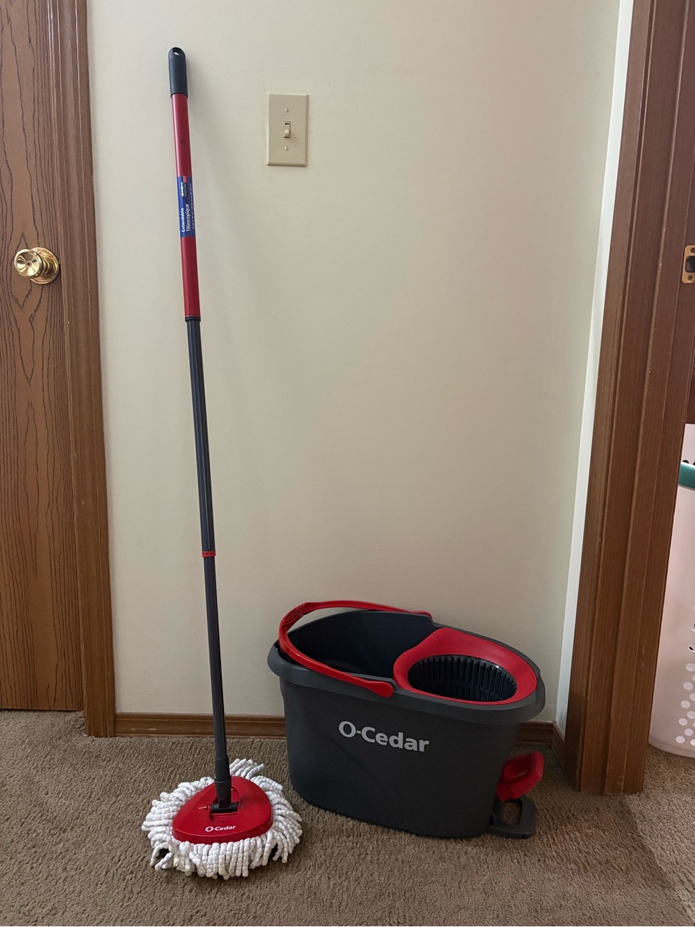 O-Cedar Easy-Spin Mop and Bucket